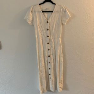 White summer dress